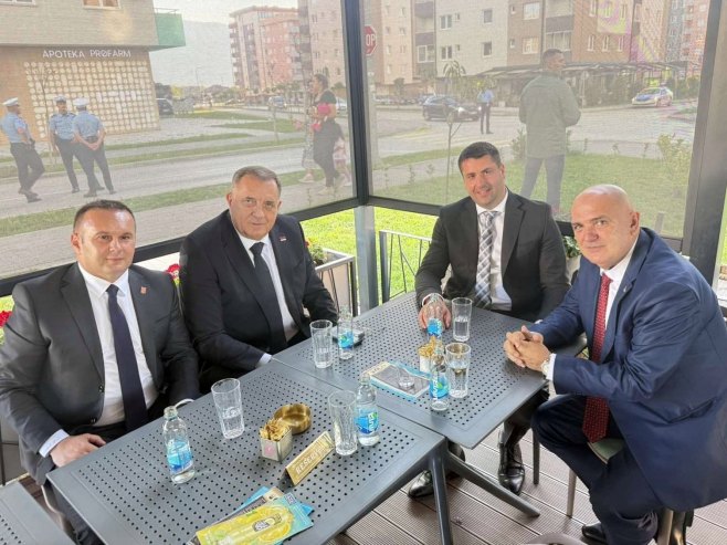 Додик се састао са Ћосићем и Катићем; Присуствује свечаној академији у Источном Сарајеву Додик се састао са Ћосићем и Катићем; Присуствује свечаној академији у Источном Сарајеву