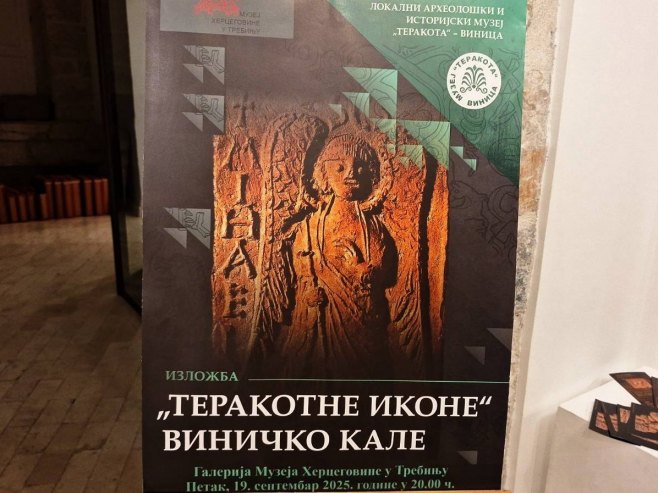 У Музеју Херцеговине у Требињу отворена изложба "Теракотне иконе Виничко Кале"