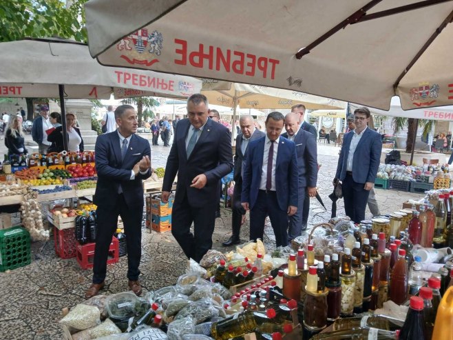 Саво Минић у Требињу (Фото: РТРС)