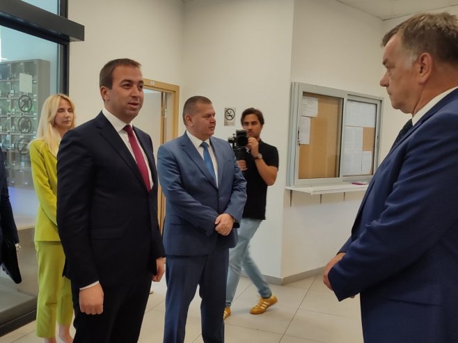 Министар правде у посјети Окружном тужилаштву у Палати правде у Требињу