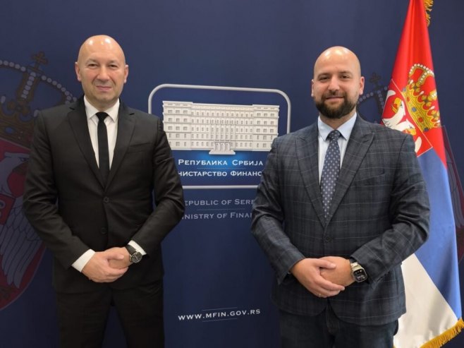 Кнежевић у Београду са помоћником министра финансија Србије