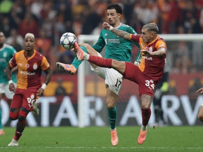 Galatasaraj - Liverpul (foto: EPA/ERDEM SAHIN) 