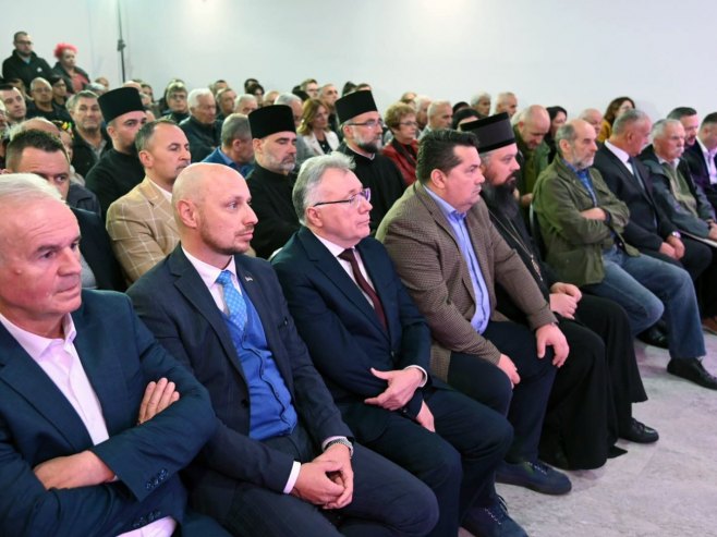 Србац - промоција монографије и стрипа - Стевандић - Фото: СРНА
