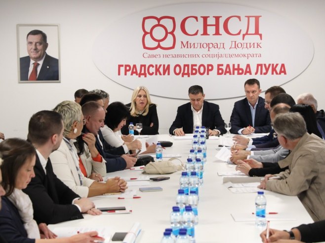 Градски одбор СНСД Бањалука: Пуна подршка кандидатури Синише Карана за предсједника Српске