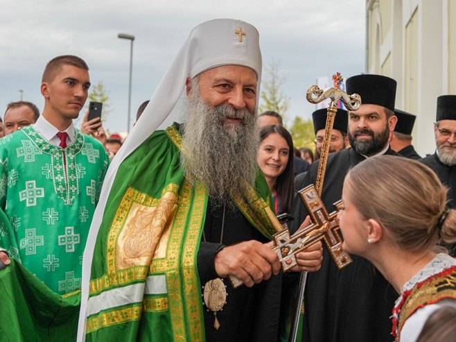 Патријарх Порфирије освештао Храм Светих Кирила и Методија у Марибору