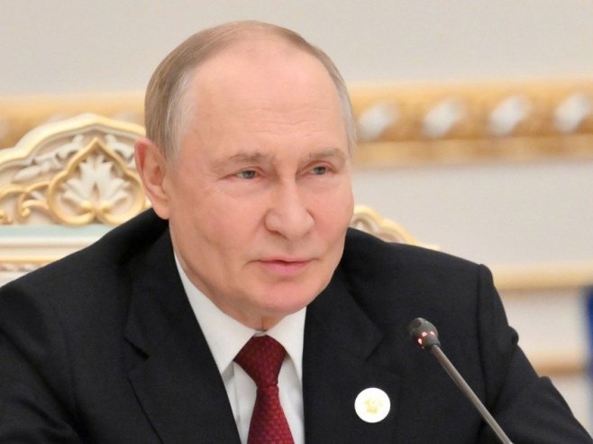 Владимир Путин (фото:EPA/GRIGORY SYSOEV /SPUTNIK/KREMLIN POOL MANDATORY CREDIT) - 