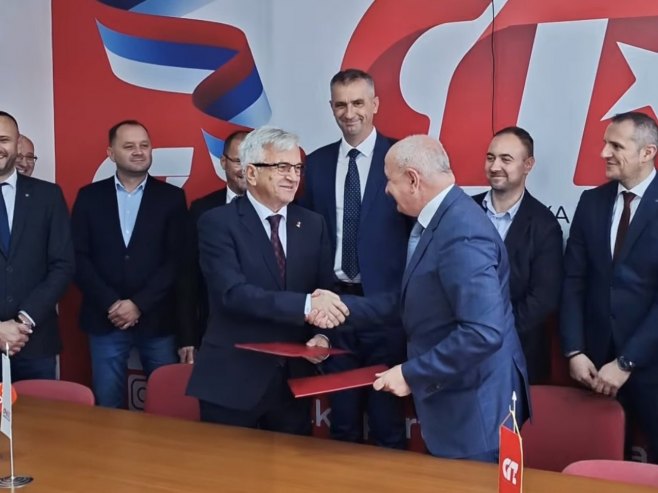 СП и ДЕМОС потписали споразум, заједно на изборе 2026. године