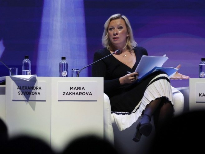 Мариа Захарова (фото: EPA/ANATOLY MALTSEV) Мариа Захарова (фото: EPA/ANATOLY MALTSEV) -