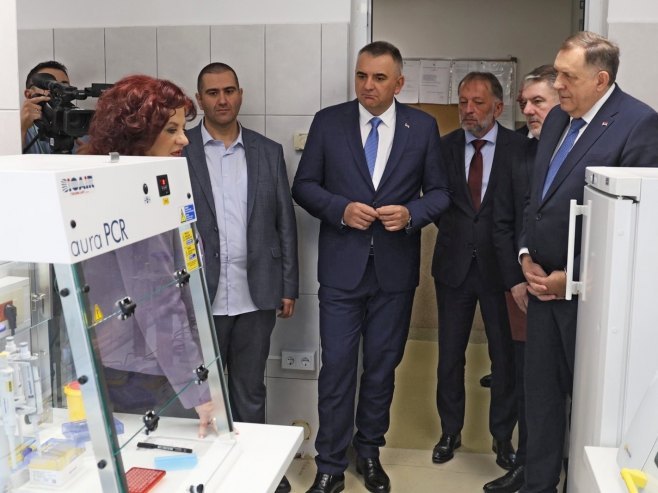 Отворена Лабораторија за ХЛА типизацију ткива; Додик: Српска ради плански када је ријеч о обезбјеђивању здравствених услуга (ВИДЕО)