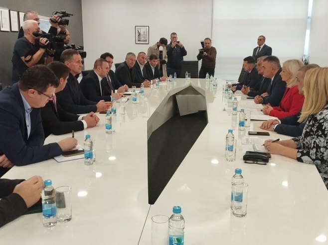 Minić i Karan u Istočnom Sarajevu                                (Foto: RTRS)