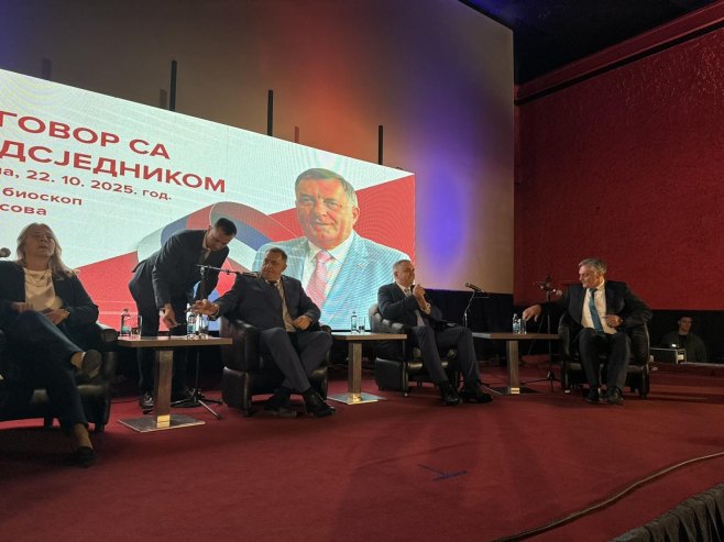 Додик на трибини "Разговор са предсједником": Подршка данас мени је 63 одсто