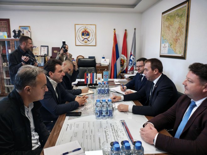 Страхиња Башевић и Горан Селак Страхиња Башевић и Горан Селак - Фото: СРНА