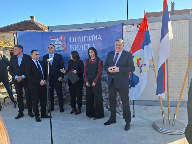 Додик и Минић стигли у Билећу