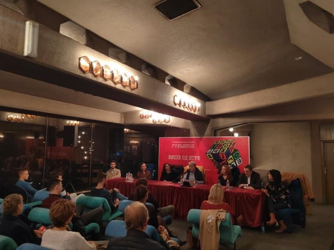 Промоција представе (Фото: РТРС)