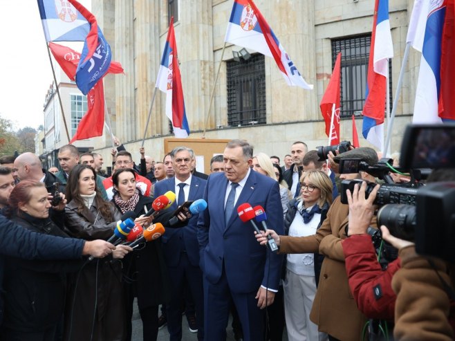 Додик: СНСД је државничка и слободарска партија; Каран упорно радио да се Република Српска препозна (ВИДЕО)