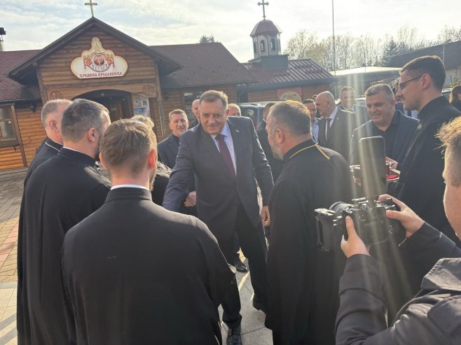 Додик у Теслићу (Фото: РТРС)