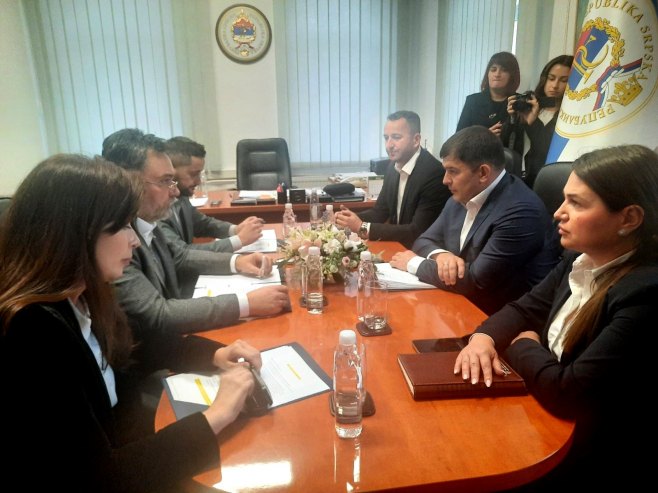 Сташа Кошарац у Трнову - Фото: РТРС