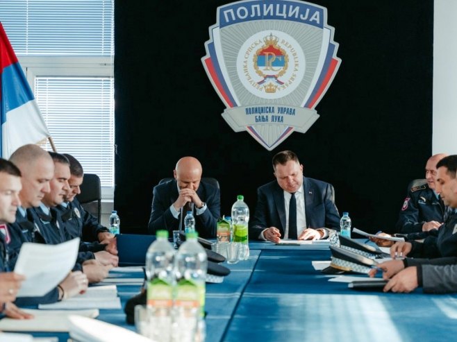 Будимир и Кострешевић посјетили ПУ Бањалука: Стање безбједности добро