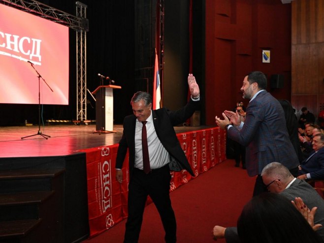 Siniša Karan u Brčkom (foto: banjaluka.net/aleksandarstupar) 