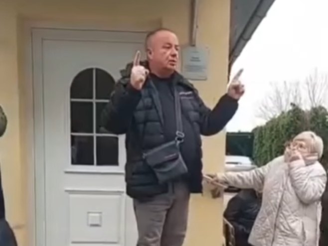 Инцидент у Новом Граду (фото: facebook.com/screenshot) - 