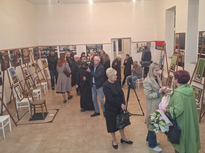 Изложба Василије Булут Ружић - Фото: РТРС