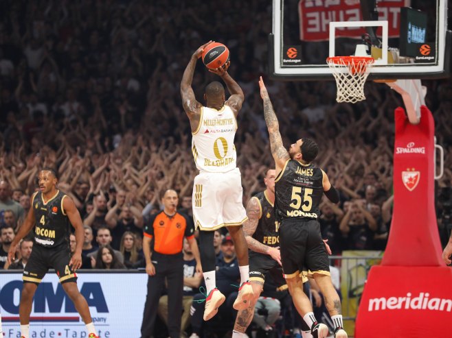 KK Crvena Zvezda - Monako (foto: TANJUG/ VLADIMIR ŠPORČIĆ/ bg)