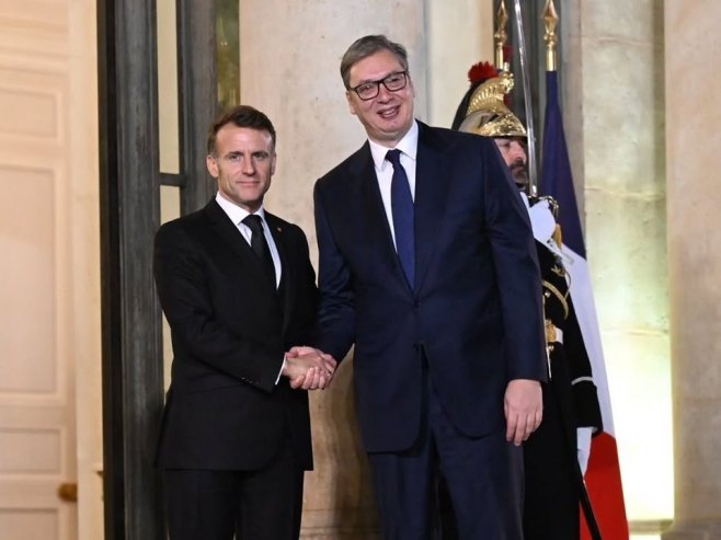 Вучић: Очекујем отворен разговор са Макроном о односима Србије и Француске