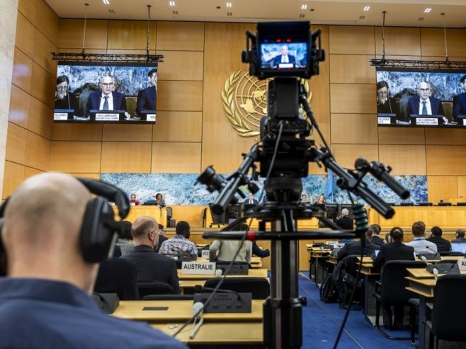 Женева: Сједница Савјета за људска права (Фото: EPA/SALVATORE DI NOLFI) Женева: Сједница Савјета за људска права (Фото: EPA/SALVATORE DI NOLFI) -