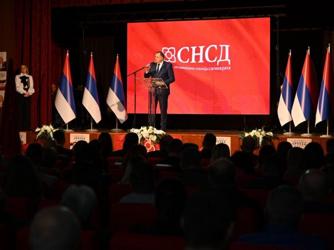 Додик: Сви који гласају мимо Карана гласају за Шмита и сарајевску чаршију (ФОТО)