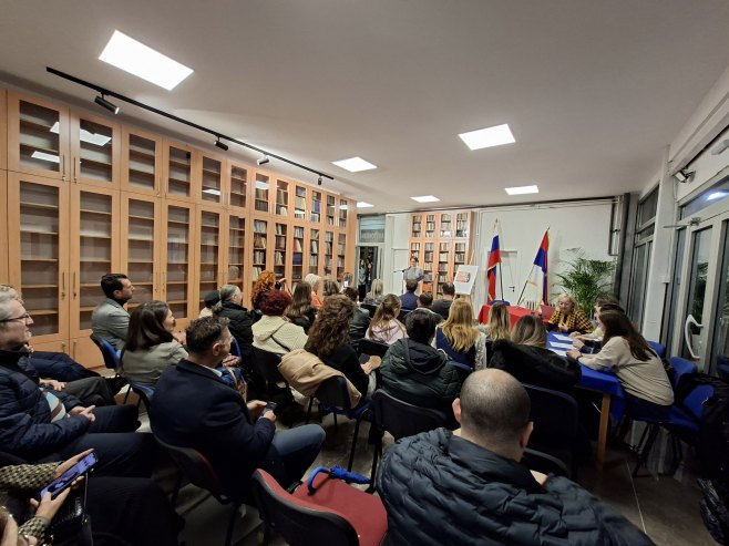 Рецитоване пјесама Јесењина на руском језику - Фото: СРНА