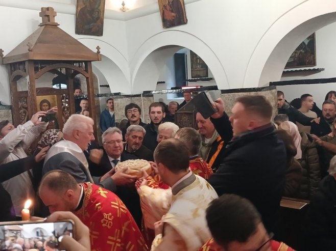 Стара црква на Башчаршији прославила Аранђеловдан