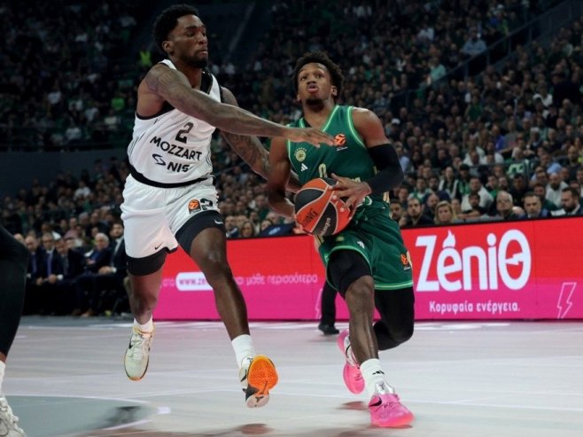 Кошаркаши Партизана поражени од Панатинаикоса у 13. колу Евролиге