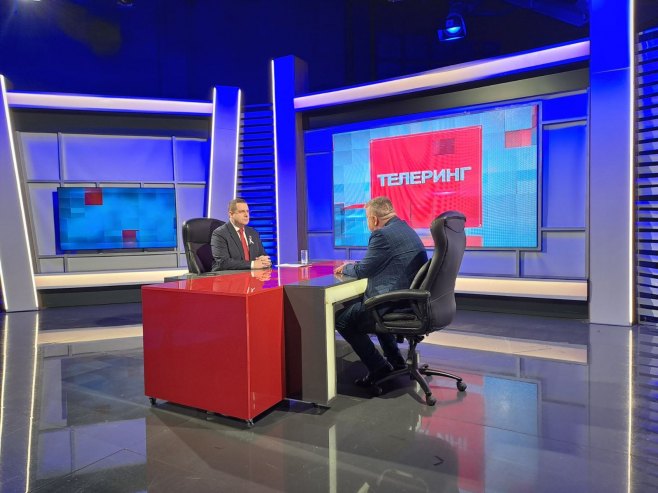 Радован Ковачевић, гост емисије Телеринг - Фото: РТРС