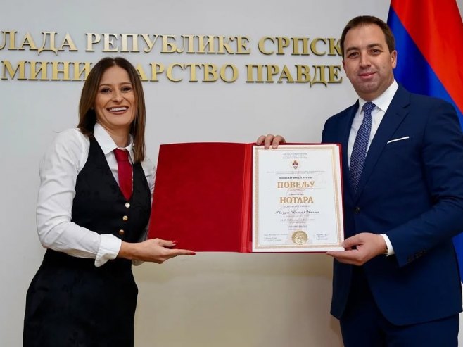 Додјела повеље Милани Гвозден (Фото: instagram.com/goranselaksps/) - 