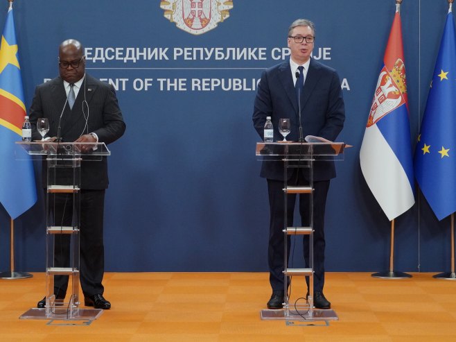 Вучић: Велике могућности за ширење сарадње са Конгом у многим областима (ВИДЕО)