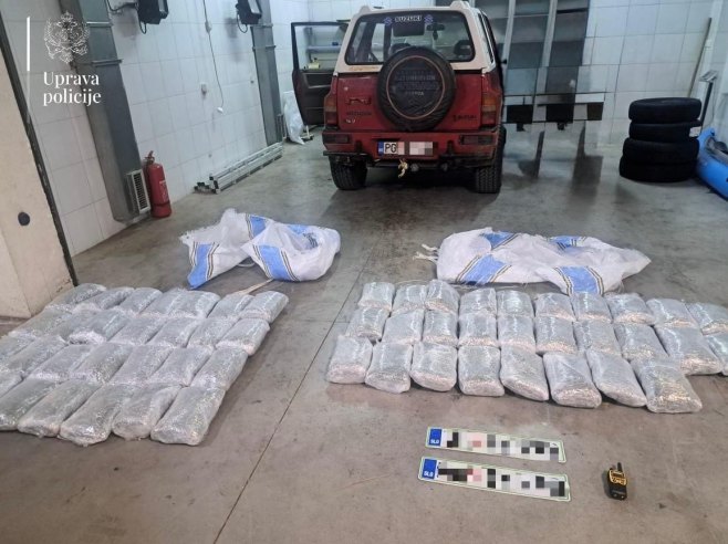 Бивши полицајац ухапшен са 60 килограма марихуане