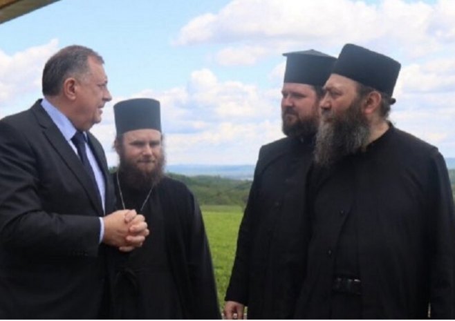 Додик честитао славу манастиру Хиландар - Ваведење Пресвете Богородице