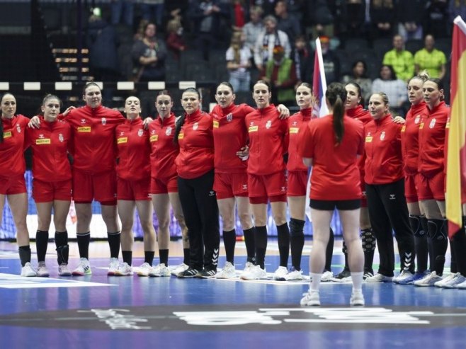 Рукометашице Србије (Фото: EPA/CHRISTOPHER NEUNDORF, илустрација) - 