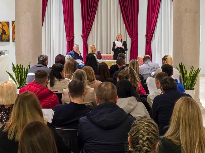 За предсједника мостарске "Просвјете" изабрана Сања Бјелица Шаговновић