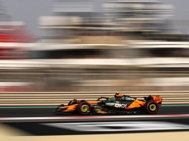 Lando Noris (foto: EPA/ALI HAIDER)