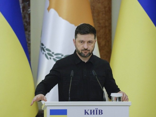 Володимир Зеленски (фото: EPA/SERGEY DOLZHENKO) Володимир Зеленски (фото: EPA/SERGEY DOLZHENKO) -