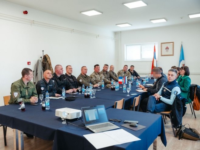 Делегација Француске у посјести МУП-у Српске (Уступљена фотографија)