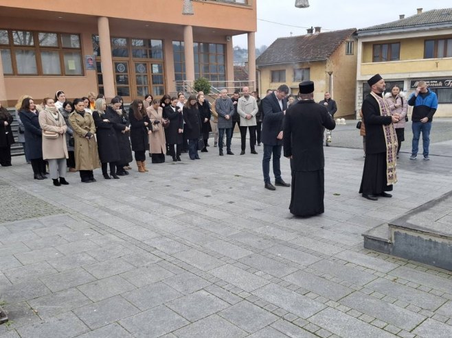 Обиљежана 101 годишњица од подизања споменика у Мркоњић Граду Обиљежана 101 годишњица од подизања споменика у Мркоњић Граду - Фото: РТРС