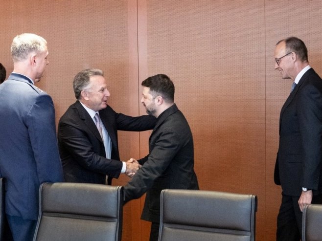 Састанак у Берлину (Фото: EPA/Guido Bergmann) Састанак у Берлину (Фото: EPA/Guido Bergmann) -