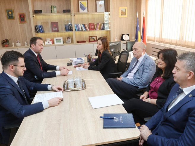 Горан Селак и Даниела Миловановић - Фото: РТРС