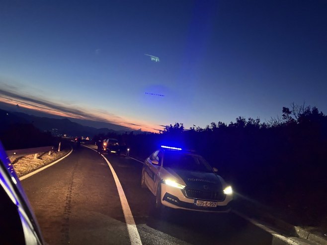 Саобраћајна незгода Требиње - Билећа - Фото: РТРС