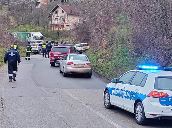 Саобраћајна незгода на путу Вишеград-Устипрача