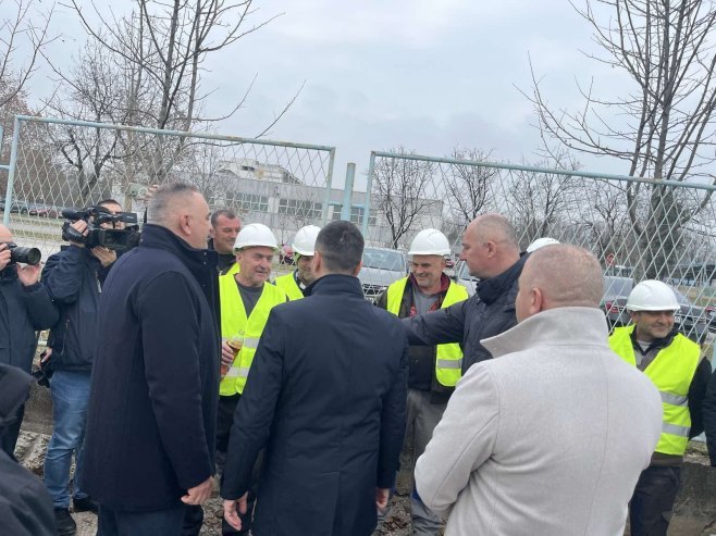 Озваничен почетак изградње кружног тока код "Ауди центра" (ФОТО/ВИДЕО)