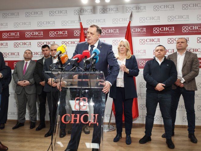 Додик: Потврђујемо јединство, опредјељење и вољу да СНСД покаже своју снагу (ВИДЕО)