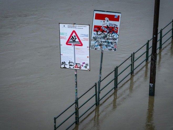 У региону Емилија-Ромања у порасту ниво ријека, црвени метео аларм за подручје Болоње